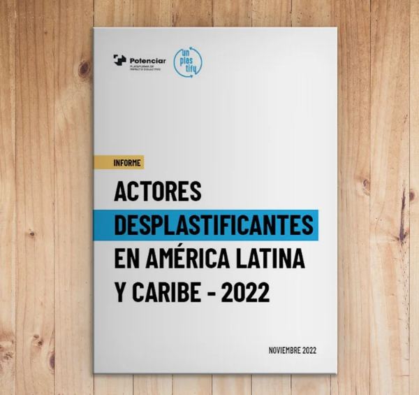 Map of plastic-reduction stakeholders in Latin America and the Caribbean